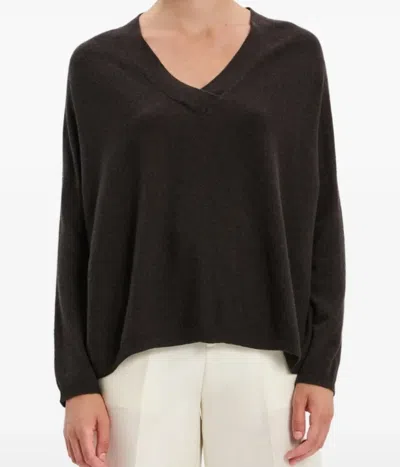 Arch4 V-neck Sweater In Brown