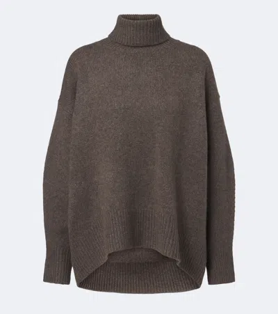 Arch4 Worlds End Cashmere Turtleneck Sweater In Blue