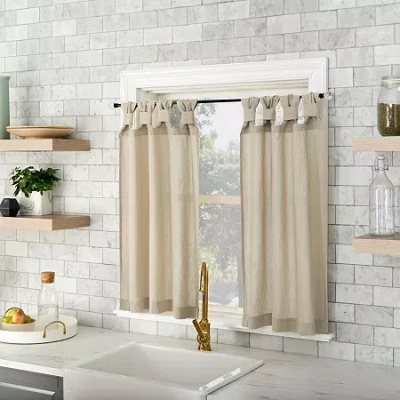 Archaeo Sarro 2-pc. Tab Top Window Tier In Brown