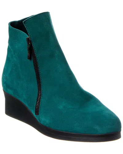 Arche Abelem Suede Bootie In Green