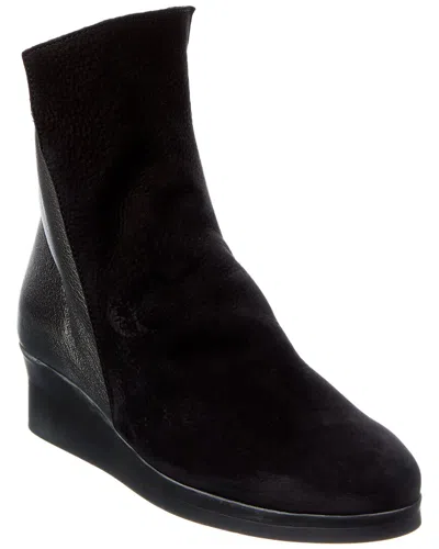 Arche Abesho Suede & Leather Bootie In Black