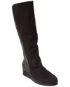Arche Abeska Leather Knee-high Boot In Black
