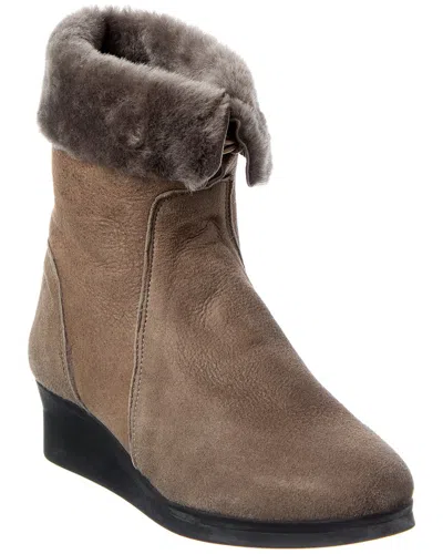 Arche Abessi Leather Bootie In Brown