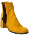 Arche Angaro Leather Bootie In Yellow