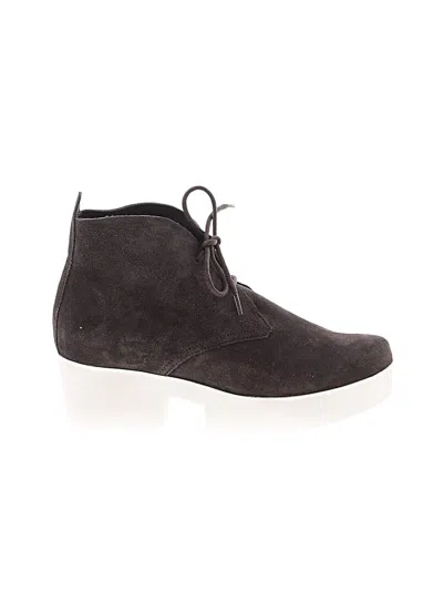 Pre-owned Arche Ankle Boots In Brown