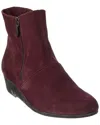 Arche Anykem Suede Boot In Purple