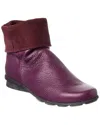 Arche Tte Leather Boot In Purple