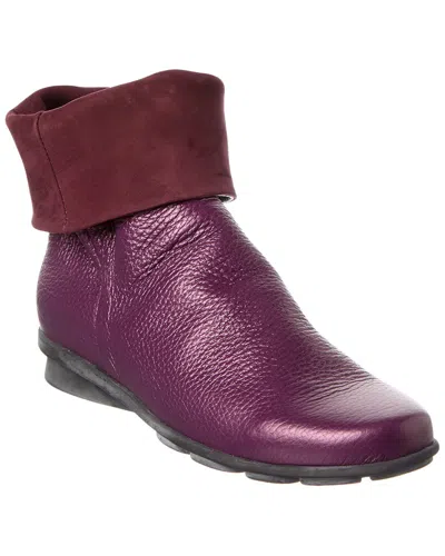 Arche Tte Leather Boot In Purple