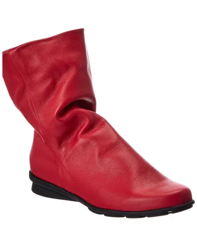 Arche Tte Leather Boot In Red