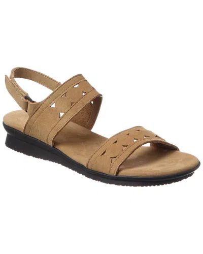 Arche Aucloe Suede Sandal In Brown