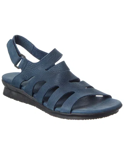 Arche Auriga Leather Sandal In Blue