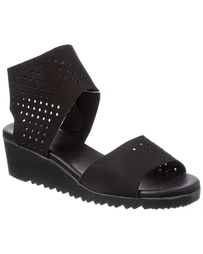 Arche Balajo Leather Sandal In Black