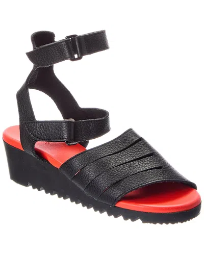 Arche Balawa Leather Sandal In Black