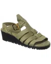 Arche Balzam Leather Wedge Sandal