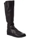 Arche Baolin Leather Boot In Black
