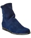 Arche Baonaa Leather Boot In Blue