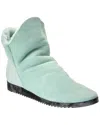 Arche Baosha Suede Bootie In Green
