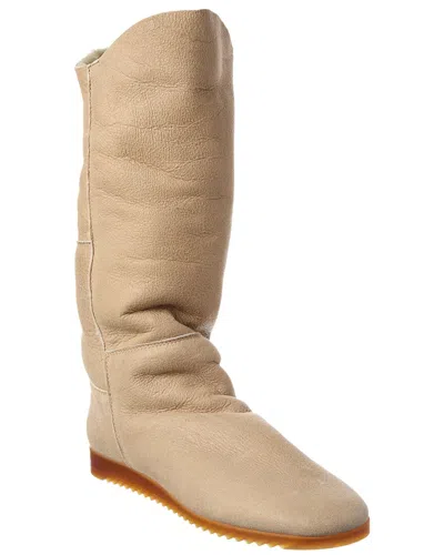 Arche Baosky Leather Boot In Neutral