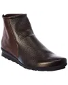 Arche Barky Suede & Leather Bootie In Gold