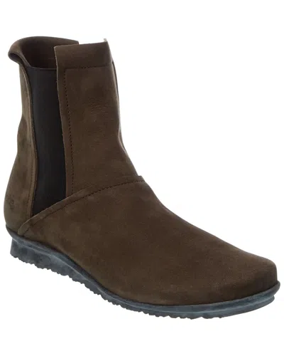 Arche Barook Leather Boot In Animal Print