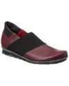 Arche Barska Leather Slip-on In Red