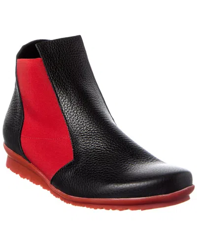 Arche Barssy Leather Bootie In Black