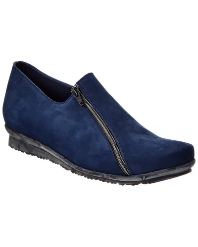 Arche Barway Leather Bootie In Blue