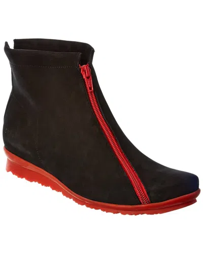 Arche Barwol Suede Bootie In Black