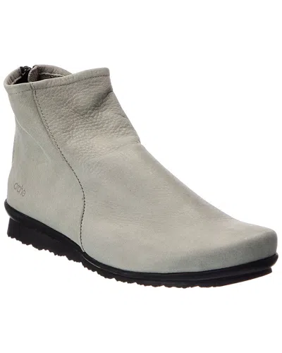 Arche Baryky Leather Bootie In Gray