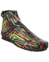 Arche Baryky Leather Bootie In Multi