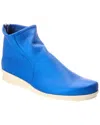 Arche Baryky Leather Flat In Blue
