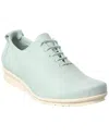 Arche Baryza Leather Flat In Blue