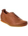 Arche Baryza Leather Sneaker In Brown