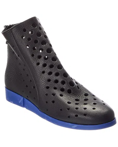 Arche Ceola Leather Flat In Black
