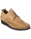 Arche Ceorha Leather Flat In Brown
