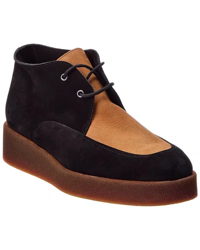 Arche Comano Leather Flat In Black