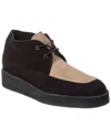 Arche Comano Suede Sneaker In Black