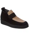 Arche Comoco Suede Loafer In Black