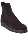 Arche Comsky Leather Boot In Brown