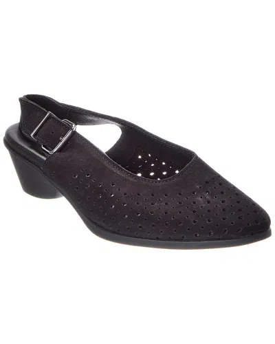 Arche Cyanna Leather Pump In Brown