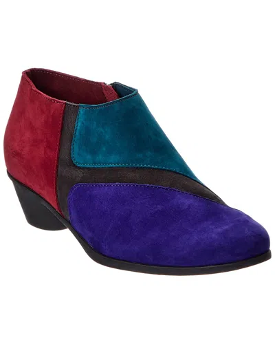 Arche Cyllya Leather Bootie In Multi