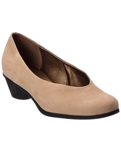 Arche Cynoa Leather Pump In Brown