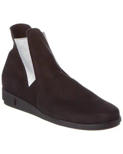 Arche Daylys Suede Bootie In Black