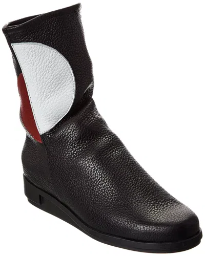 Arche Dayoon Leather Boot In Black