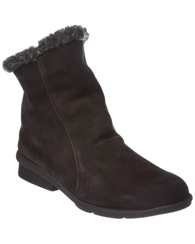 Arche Delya Suede Bootie In Brown