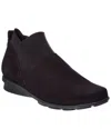 Arche Denowe Leather Flat In Black