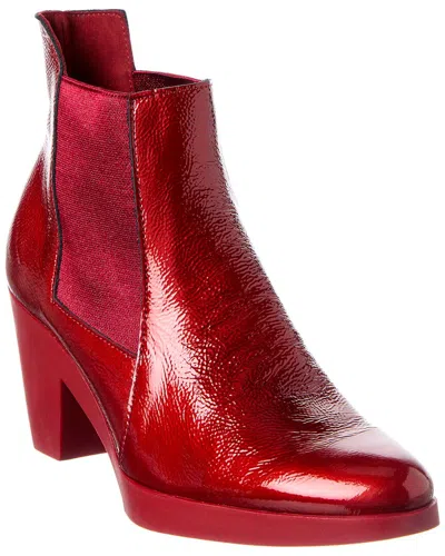 Arche Divana Leather Bootie In Red