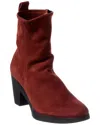 Arche Diveni Suede Bootie In Red