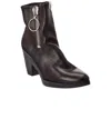 Arche Divkaa Leather Boot In Black