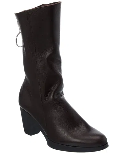 Arche Divtik Leather Boot In Black